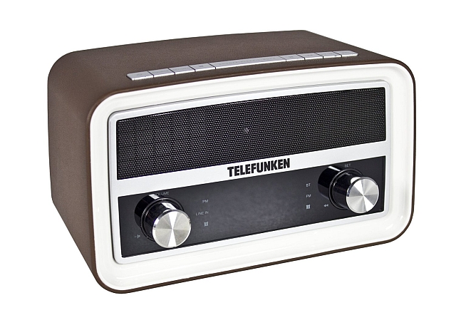 Telefunken R1004B Retro Radio Bluetooth Radiowecker